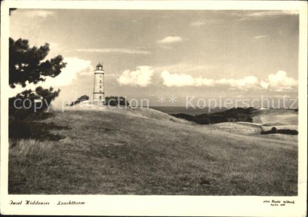 Insel Hiddensee Leuchtturm