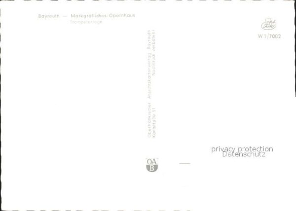 Bayreuth Opernhaus Trompeterloge – Bild 2