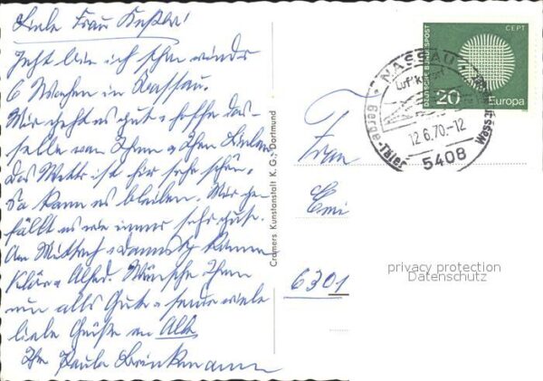 Nassau Lahn Fliegeraufnahme Lahnpartie – Bild 2