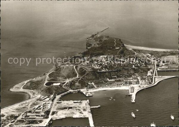 Helgoland Fliegeraufnahme von Süden