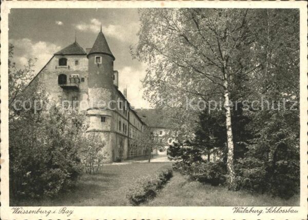 Weissenburg Bayern Wülzburg Schlossbau