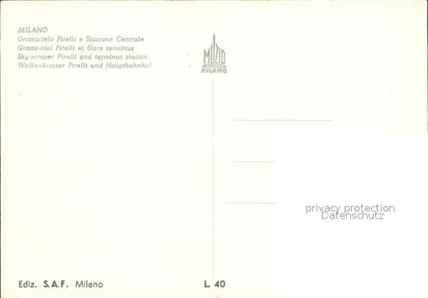 Milano Marittima Hochhaus und Bahnhof – Bild 2