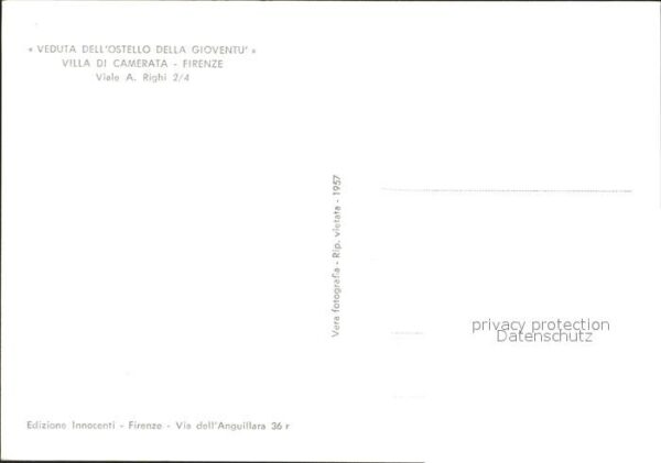 Firenze Florenz Villa di Camerata – Bild 2