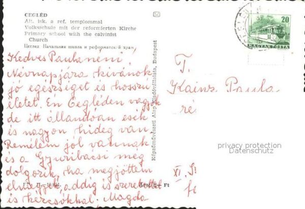 Cegled Kirchenpartie – Bild 2