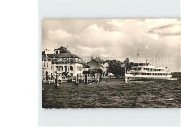 Motorschiffe Überlingen Bodensee Schiffslandeplatz