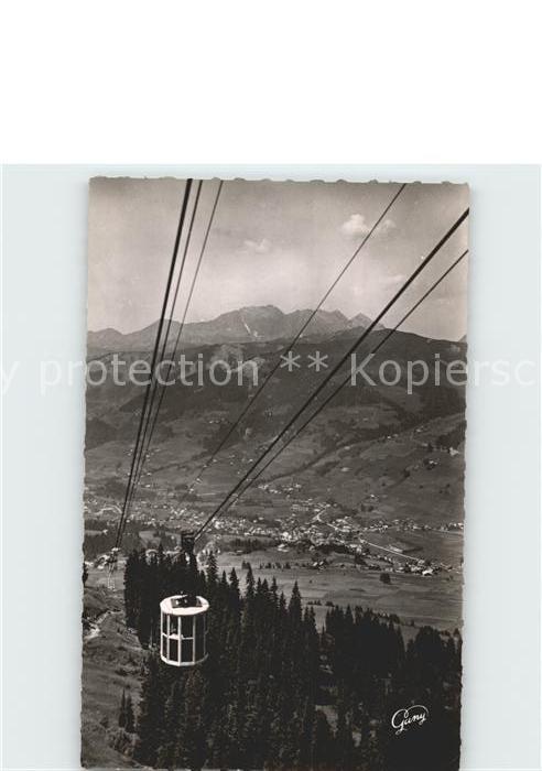 Seilbahn Teleferique Mont d_Arbois Megeve