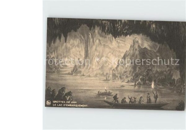 Hoehlen Caves Grottes Grottes de Han Lac d_Embarquement