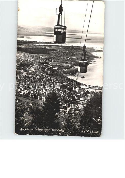 Seilbahn Pfänder Bregenz Bodensee