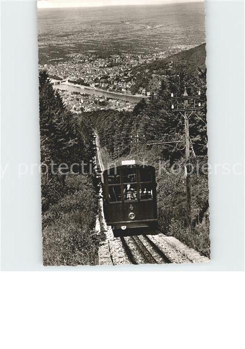 Zahnradbahn Königstuhl Heidelberg