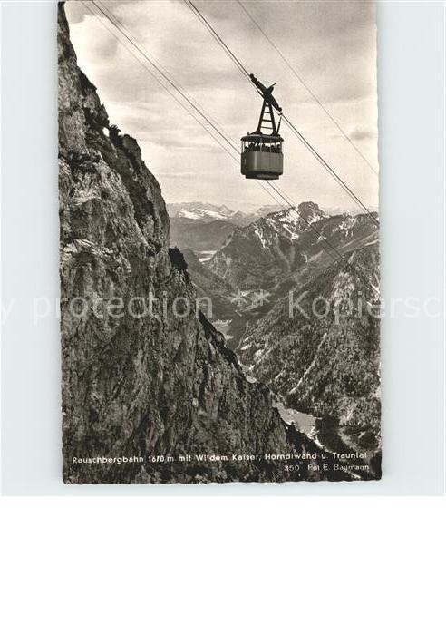 Seilbahn Rauschberg Wilder Kaiser Hörndlwand Tra