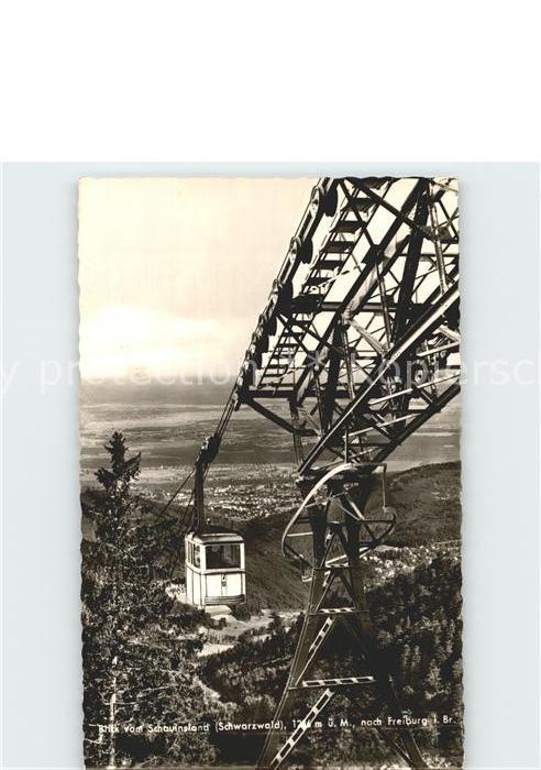 Seilbahn Schauinsland Freiburg im Breisgau