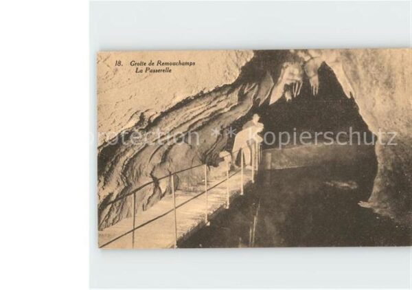 Hoehlen Caves Grottes Remouchamps La Passerelle