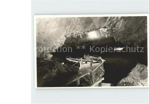 Hoehlen Caves Grottes Han-sur-Lesse Lac d_Embarquement