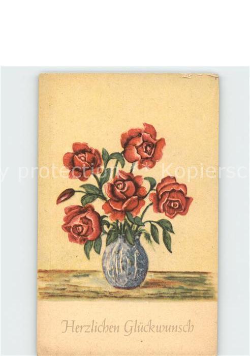 Rosen Glückwunsch Heinrich Rieser