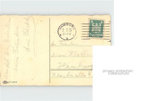 Geburtstag Veilchen Litho – Bild 2