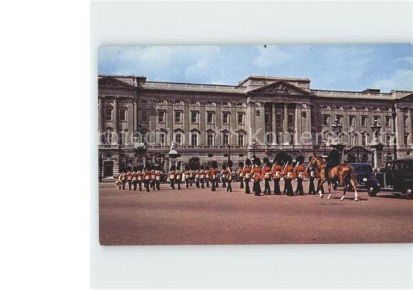 Leibgarde Wache Guards Buckingham Palace London