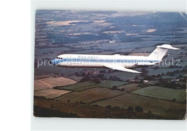Flugzeuge Zivil Bavaria Bac Super One-Eleven Holiday Je