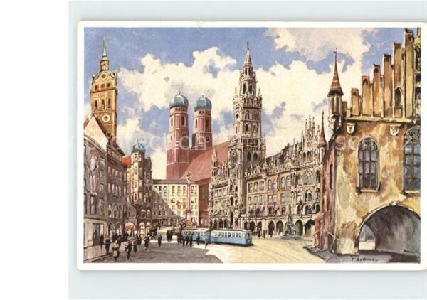 Strassenbahn München Verlag-Lengauer-Nr. 2068