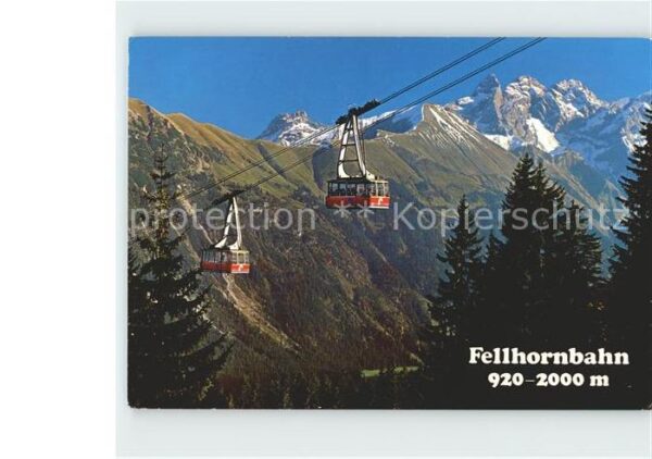 Seilbahn Fellhorn Oberstdorf Kratzer Mädelegabel