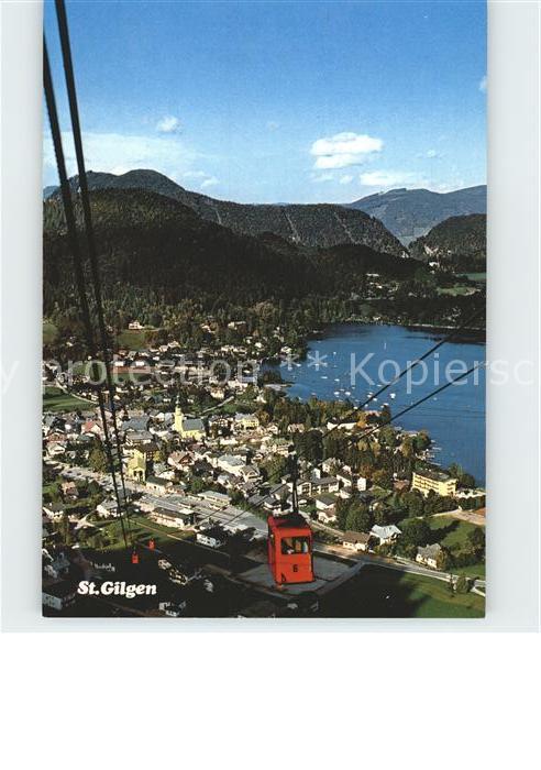 Seilbahn Zwölferhorn St. Gilgen Wolfgangsee