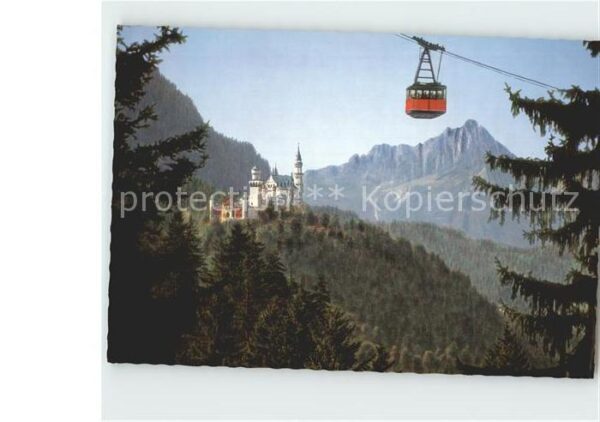 Seilbahn Tegelberg Schloss Neuschwanstein Gehren