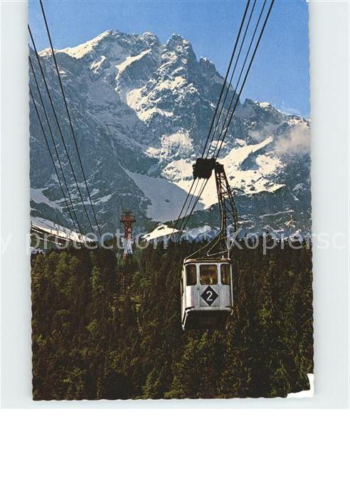 Seilbahn Bayerische Zugspitzseilbahn Zugspitzgip