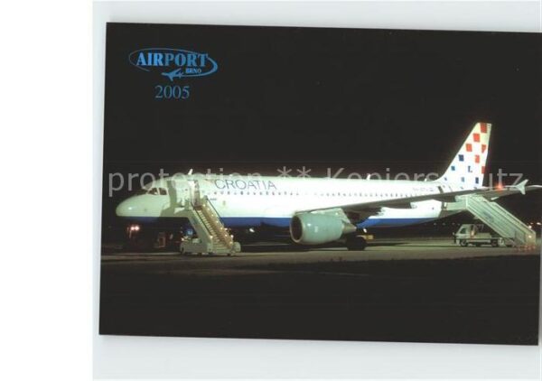 Flugzeuge Zivil Croatia Airlines Airbus A320-214 Airpor
