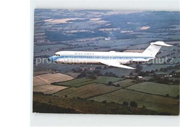Flugzeuge Zivil Bavaria Bac Super One-Eleven Holiday Je