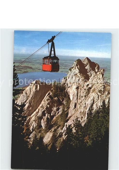 Seilbahn Tegelberg Schwangau-Füssen Gelbe Wand B