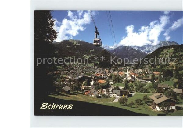 Seilbahn Hochjoch Schruns Montafon Zimba Vandans