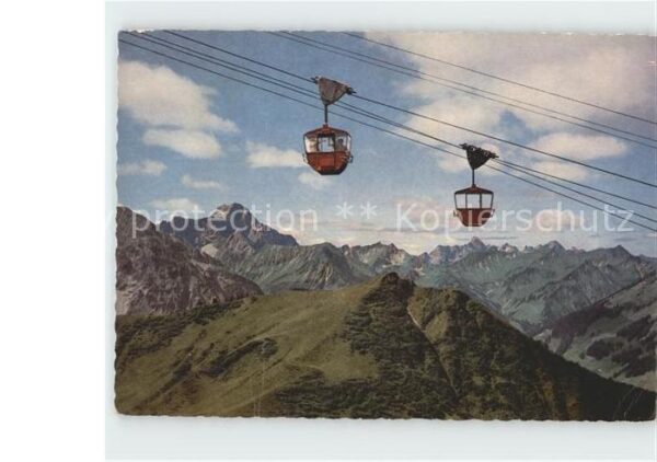 Seilbahn Riezlern/Kanzelwand Kleinwalsertal Widd