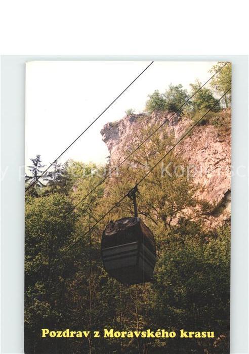Seilbahn Lanova Draha Macocha Moravsky kras