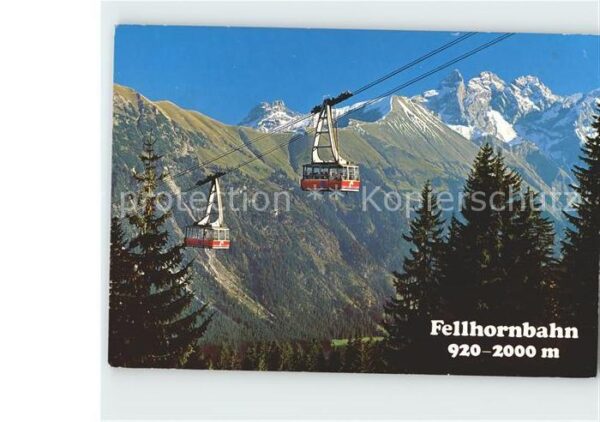 Seilbahn Fellhorn Oberstdorf Kratzer Mädelegabel