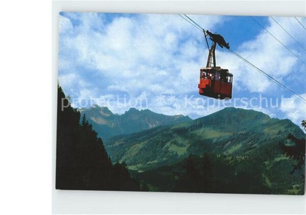 Seilbahn Nebelhorn Oberstdorf Schlappoldereck Ka