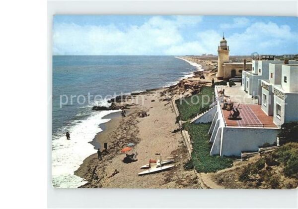 Leuchtturm Lighthouse Roquetas de Mar Playa del Faro