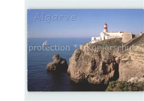 Leuchtturm Lighthouse Cabo de Sao Vicente Algarve