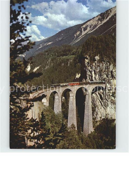 Viadukte Viaduc Landwasser Rhätische Bahn Filisur