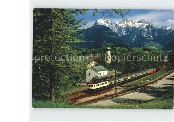 Eisenbahn Bischofswiesen Hoher Göll Hohes Brett