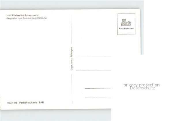 Zahnradbahn Sommerberg Wildbad Schwarzwald – Bild 2