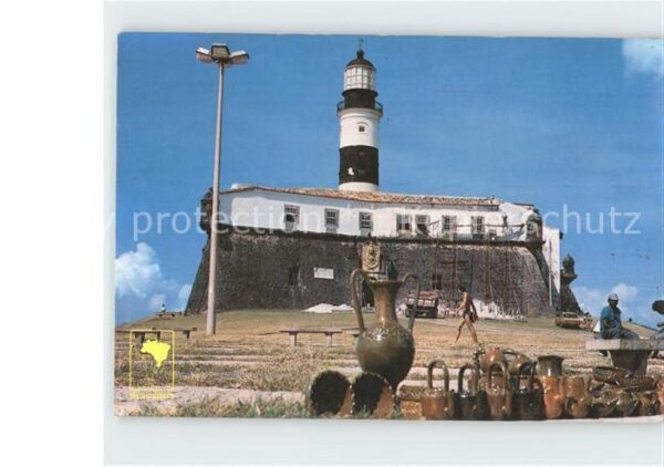 Leuchtturm Lighthouse Salvador Farol da Barra