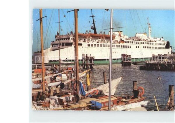 Faehre Ferry Bac Traghetto-- Fährschiff Warnemünde Rostock-Warnempün