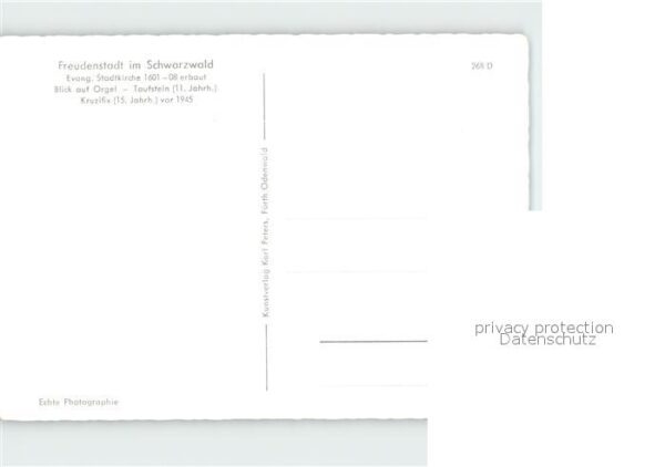 Kirchenorgel Evangelische Stadtkirche Freudenstadt S – Bild 2