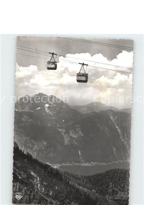 Seilbahn Dachstein Obertraun Hallstätter-See