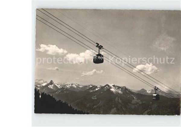 Seilbahn Wallberg Rottach-Egern Zugspitze Hirsch