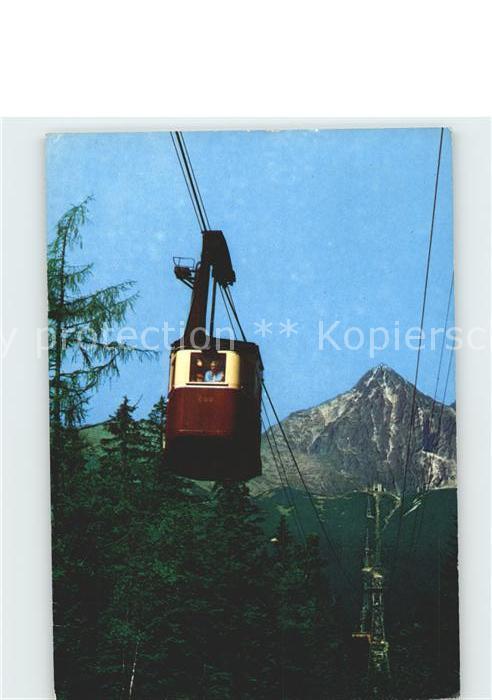 Seilbahn Vysoke Tatry Lanovka na Lomnicky stit