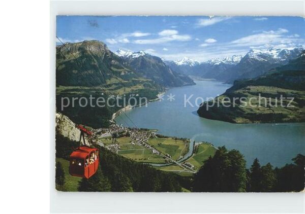 Seilbahn Brunnen-Urmiberg Vierwaldstättersee Fro