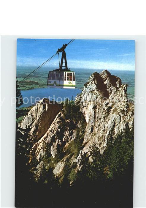 Seilbahn Tegelberg Schwangau-Füssen Gelbe Wand B