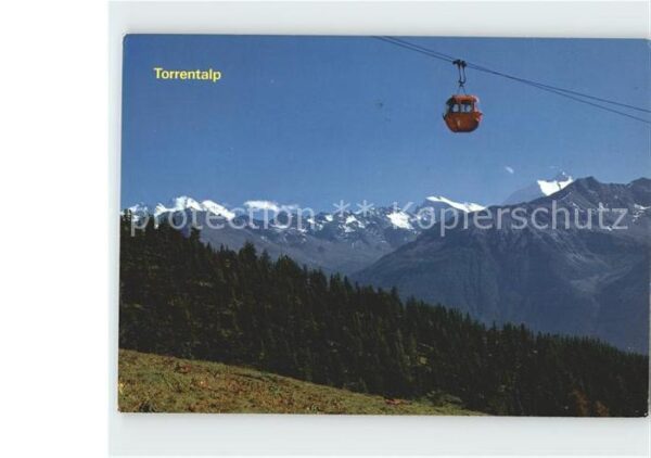 Seilbahn Albinenleitern-Torrentalp Dom Wiesshorn