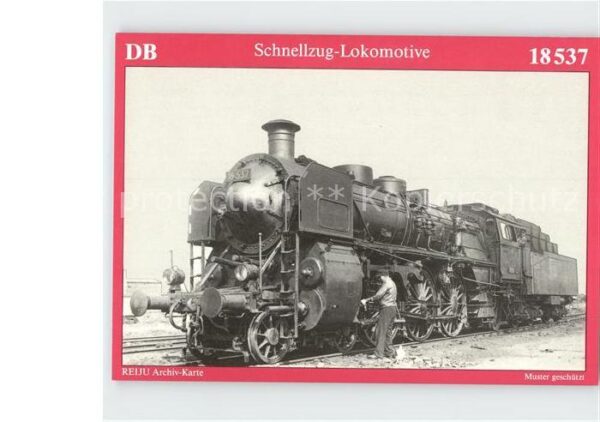 Lokomotive Dampf-Schnellzuglokomotive 18 537 DB