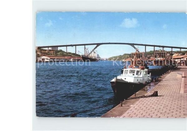 Bruecken Bauwerke St. Annabaai Juliana Bridge Curacao